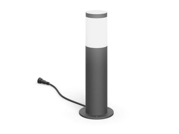Philips Ulkovalaisimet, Ulkotilojen jalka-/tolppavalaistus, Harmaa, Ruostumaton teräs, IP44, Puutarha, Patio, Puutarha, Patio Harmaa