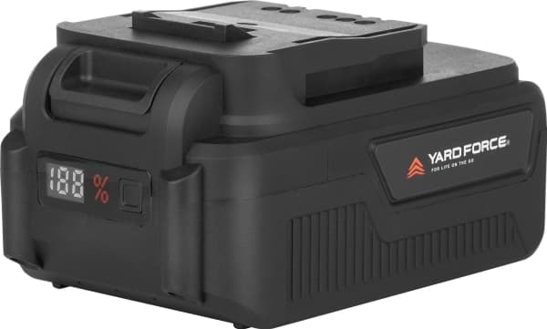 Yard Force 20 V, 4,0 Ah Li-Ion batteri med ladeindikator