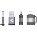 Miniatyrbild 3 av 4: Manhattan USB 2.0 Adapter [2x USB 3.2 Gen 1 A hona (USB 3.0), USB 3.2 Gen 1 B hona (USB 3.0) - 2x USB 3.2 Gen 1 kontakt