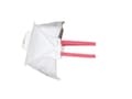 Miniatyrbilde 2 av 5: 3M 9332+, Flatfoldet, FFP3, Hvit, Monoton, Aluminium, Polypropylen (PP), Polyuretan (PU), En Størrelse