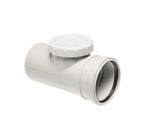 Uponor Decibel renserør 160 mm med 1 muffe