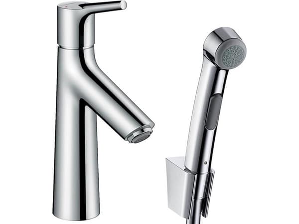 Bidétarmatur Talis S m/bruser, krom