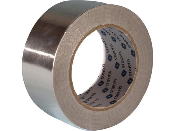 Aluminiumtejp 65my 25mm x 50 m
