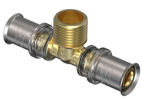 T-skjorte Tigris M5 20x1/2''x20mm m/nippel