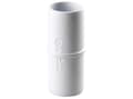 Pikkukuva 2 / 2: Pinoamistikku Q-Bic 90mm Ø40mm valkoinen