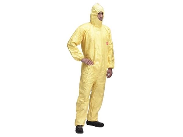 Skyddsdräkt tychem 2000 C gul 2XL