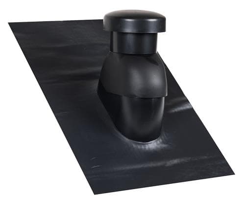 Ventilationsmössa uni Ø200 5-45gr svart
