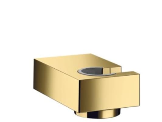 hansGrohe Porter E bruserholder, poleret guld-optik