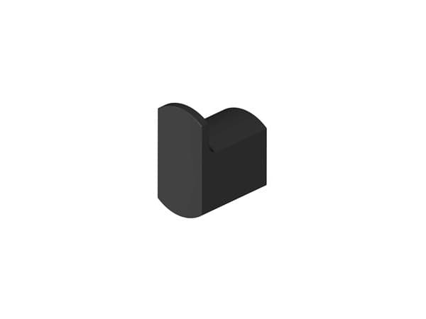 Handdukskrok Square matt svart