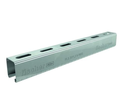 Fischer 538753, 2000 mm, 1 mm, Channel, Terästä, 10 kpl, DIN EN 10346