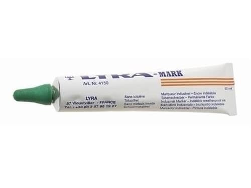 Märkesfärgat rör 4150 3mm grönt