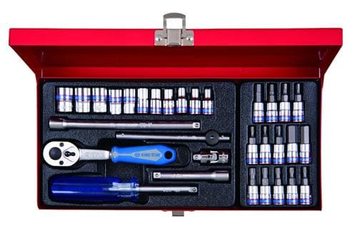 Hylsyavainsarja 2531MR 1/4'''' 31dl. top/unb/tx