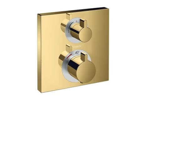 hansGrohe Ecostat Square Termostatarmatur til 2 udtag, PGO