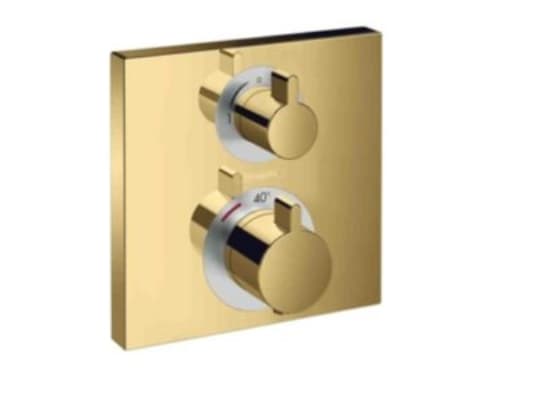 hansGrohe Ecostat Square Termostatarmatur til 2 udtag, PGO
