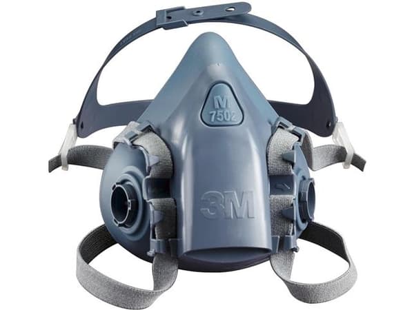 Halvmaske 7502 medium gas damp støv