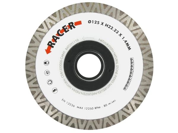 Kakelblad cdb t/extra hårt kl. 125mm