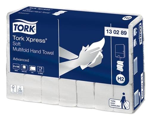 Håndklædeark Adv 3-fold h2 180stk