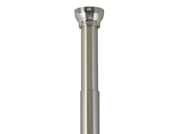 Gardinstång 125-220cm borstad