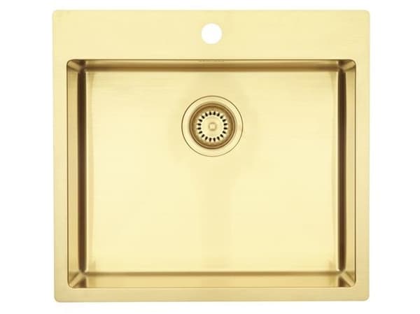 LAVABO Kubus 540 Soft køkkenvask PVD messing