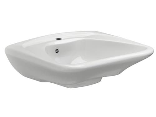 Pressalit Matrix Curve ergonomisk håndvask, hvid