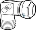 Miniatyrbilde 2 av 2: Kompr vinkel nip 12-1/2'' forkromet FPL
