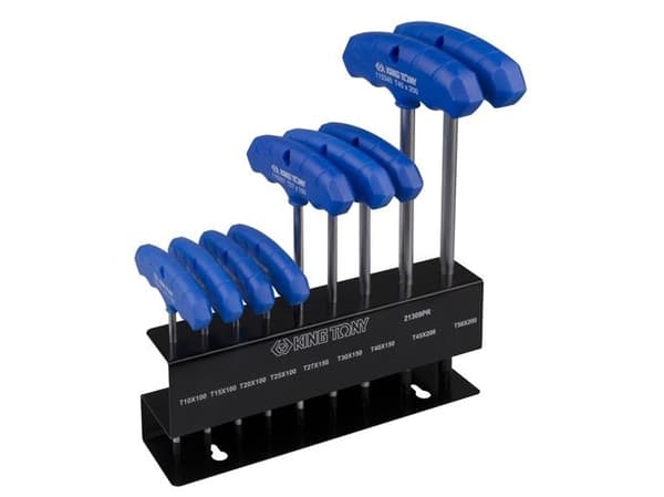 T-nøglesæt torx 21309PR T10-50 9dele