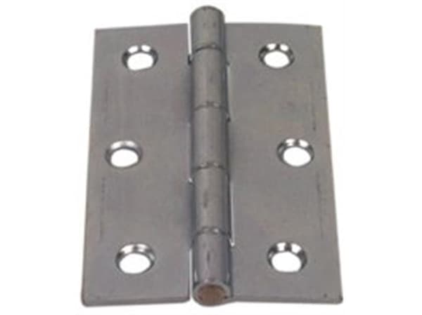 Kanthængsel 50x16mm m/fast messingtap