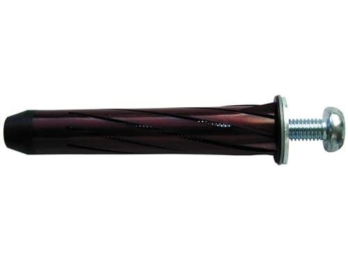 EXPANDET Rosett hulrumsplug 5x65mm rød, for to gipslag 18-30mm, med panhoved skrue torx 25 - (25 stk.)