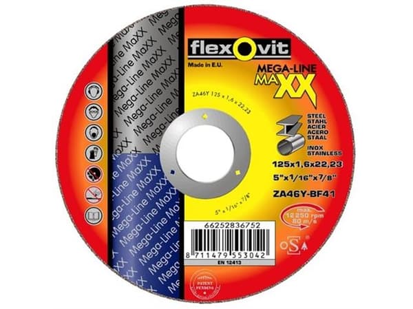 Leikkuuterä M-L Maxx 125-1.0 litteä teräs/rf