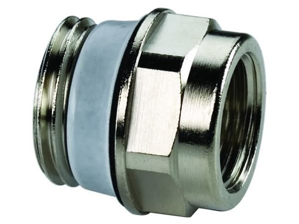 Nippelmuhvi 1/2-3/8'' med teflonrengas