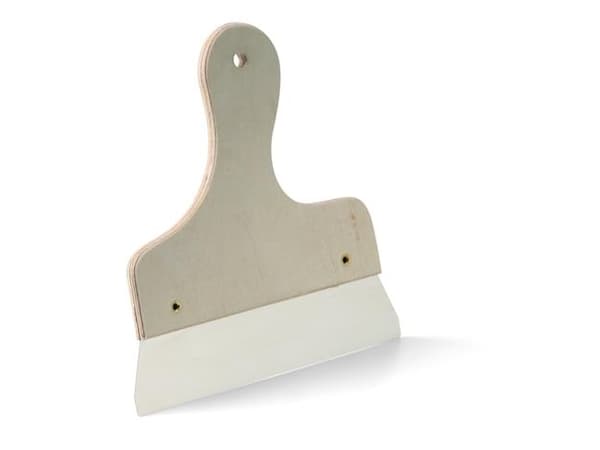 Sandspartel træskaft 40 cm rustfri