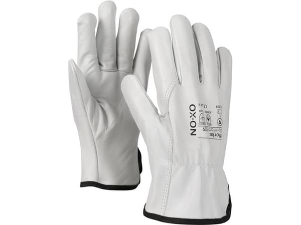 Arbejdshandske Comfort 2309 okse hvid 9