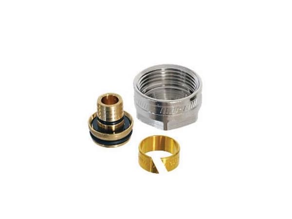 Koblingssæt Eurokonus 3/4x15x2,5 t/pex