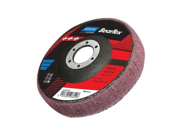 Polerrondel Bear-tex 115x22mm meget fin