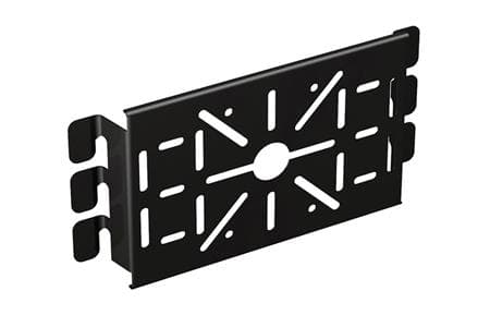 Burkhållare för Csslr Plus Mesh-tråg, bredd 109 mm, längd 170 mm, Svart BK8 Zink