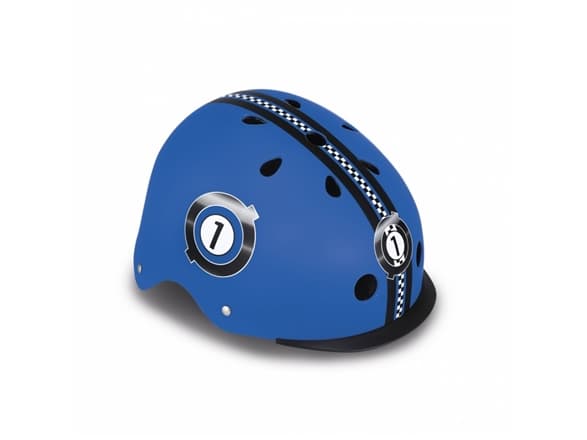 GLOBBER barnehjelm Elite Lights Racing, mørkeblå, størrelse: XS-S 48-53 cm (507-300)