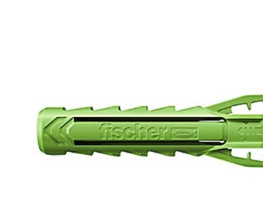 Fischer 567812, Expansionsankare, Autoklaverad lättbetong, Tegel, Betong, Gipsblock, Murverk, Grön, Tyskland, 1,2 cm, 60 mm