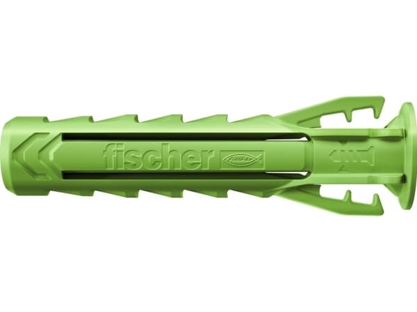 Fischer 567811, Expansionsankare, Autoklaverad lättbetong, Tegel, Betong, Gipsskiva, Murverk, Grön, Tyskland, 1 cm, 50 mm
