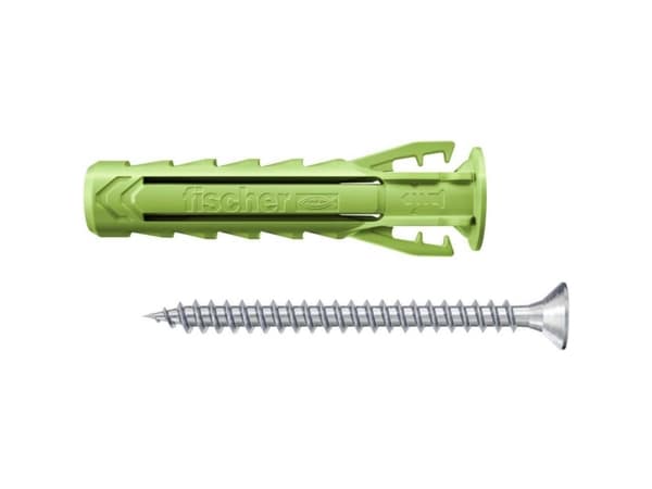 Fischer 567864 SX Plus Green Ekspansionsrawplug 40 mm 8 mm 10 stk