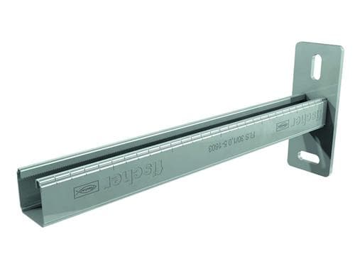 Fischer 538743, 300 mm, Cantilever arm, Terästä, 10 kpl, DIN EN 10025-2, DIN 1623