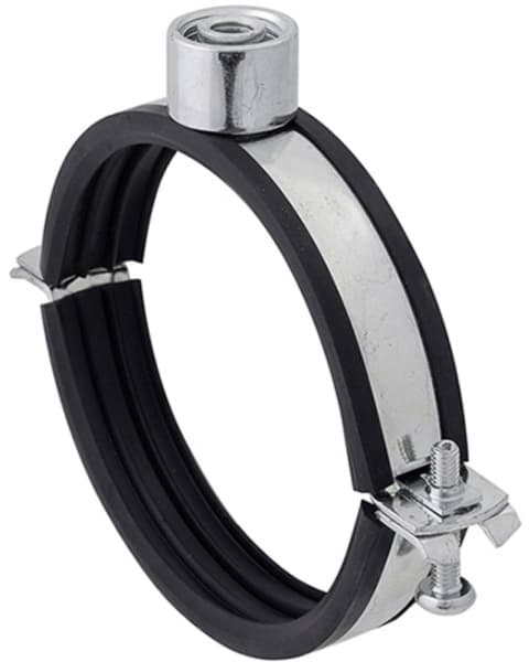 Fischer 500698, Putkenkiinnitin, EPDM-kumi, Styreenibutadieeni (SBR), Sinkittyä terästä, 100 kpl