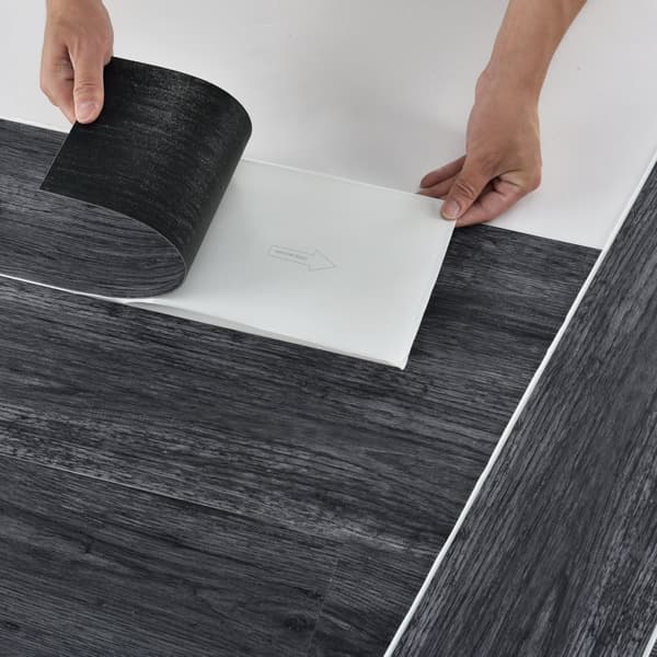 Vinylgolv självhäftande 7 st. night oak [neu.haus]