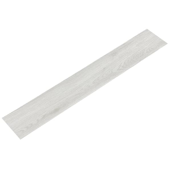 Vinylgulv selvklæbende 7 stk.0,975 m² hvid eg [neu.haus].