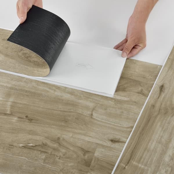 Vinylgulv selvklæbende 7 stk. natur sibirisk eg [neu.haus]
