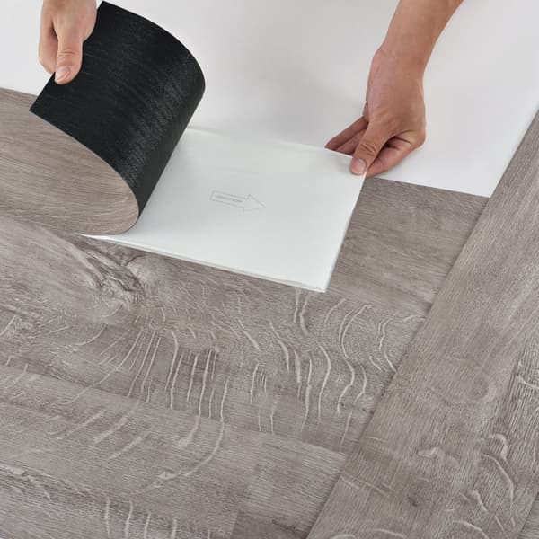 Vinylgulv selvklæbende 7 stk. skåret eg [neu.haus]