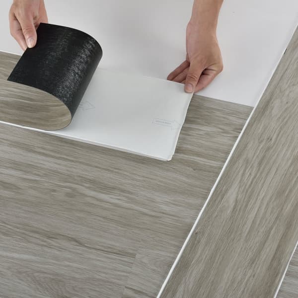 Vinylgolv självhäftande 28 st. stonewashed oak [neu.haus]