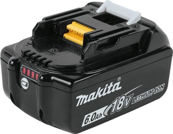 Makita LXT BL1860B - Batteri - Li-Ion - 6 Ah - 108 Wh - for Makita DCS553, DGA514, DGA901, DHP482, DHS630, DLW140, DLX3179, DML806, DML815; LXT DBN50