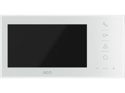 ACO ACO GLASS-PRO-7 WH Familio COMO PRO 7'' -monitori