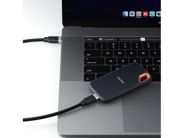 ALOGIC FUSCC2-SGR, 2 m, USB C, USB C, USB 3.2 Gen 2 (3.1 Gen 2), 10000 Mbit/s, Musta, Harmaa
