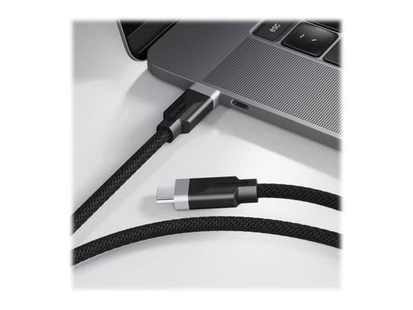ALOGIC FUSCC2-SGR, 2 m, USB C, USB C, USB 3.2 Gen 2 (3.1 Gen 2), 10000 Mbit/s, Musta, Harmaa